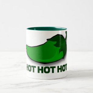 Bicolor Taza caliente caliente caliente del Jalapeno