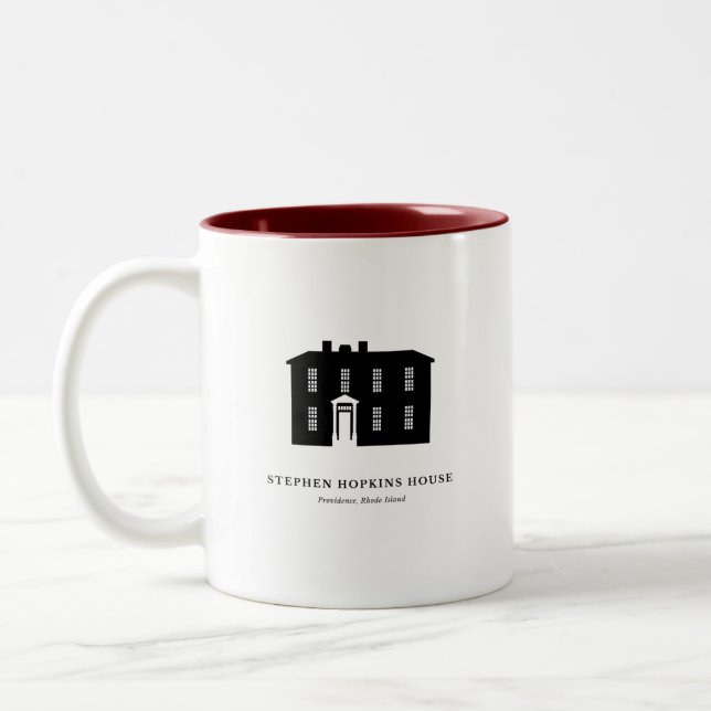 Bicolor Taza — Casa Stephen Hopkins (Izquierda)