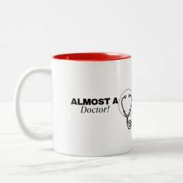Bicolor Taza 'Casi doctor'