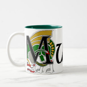 Bicolor Taza céltica del dragón de Murphy