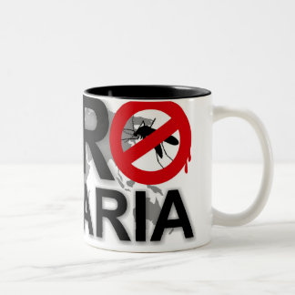 Bicolor Taza cero de la malaria