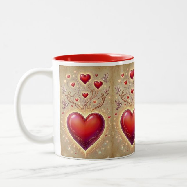 Bicolor Taza clásica, 330 ml (Izquierda)