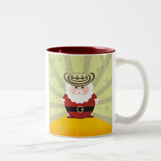 Bicolor taza colombiana del navidad