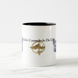 Bicolor Taza Comando del aire
