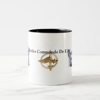 Bicolor Taza Comando del aire