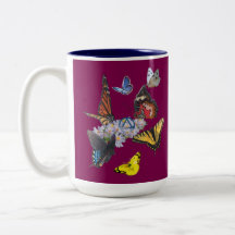 taza con lema de sobriedad de mariposas2