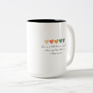 BICOLOR TAZA CON PALABRAS SIMPLES Y HERMOSAS