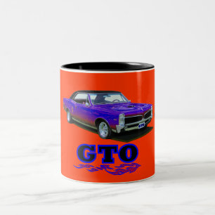 Bicolor Taza con "Pontiac GTO "