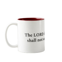 Taza con regalo, Salmo 23:1