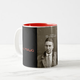 Bicolor Taza con un gamberro