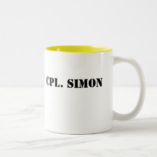 Bicolor Taza Cpl. Simon
