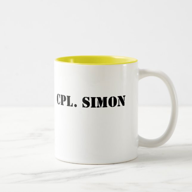 Bicolor Taza Cpl. Simon (Derecha)