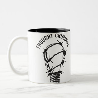 Bicolor Taza criminal pensada