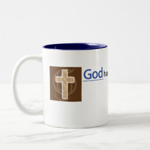 Bicolor Taza cristiana: Petición del amigo
