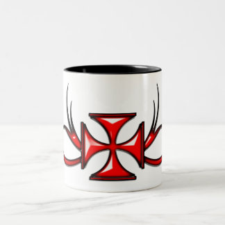 Bicolor Taza cruzada de Templar