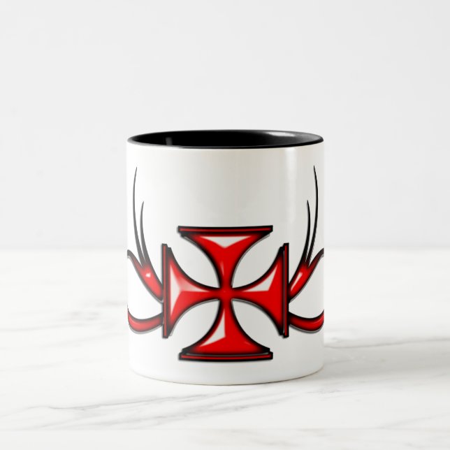 Bicolor Taza cruzada de Templar (Centro)