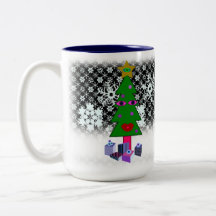 Taza Curiosa de Navidad