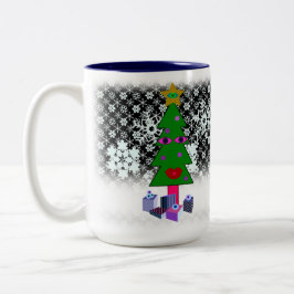 Bicolor Taza Curiosa de Navidad
