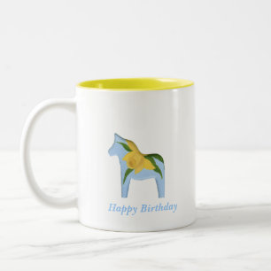 Bicolor Taza Dala Narciso Cumpleaños