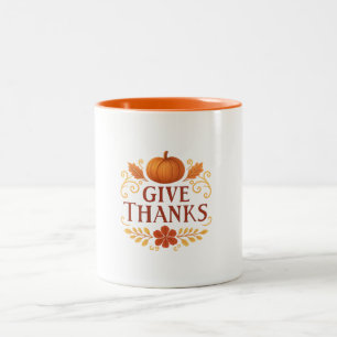 Bicolor Taza - Dar Gracias