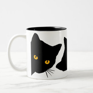 Bicolor Taza de 3 gatos