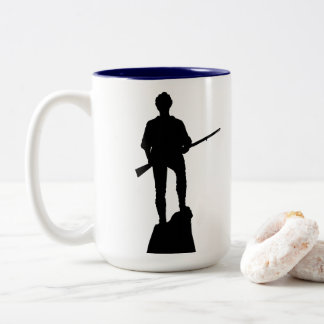 Bicolor Taza de 425 ml estatua del capitán Parker