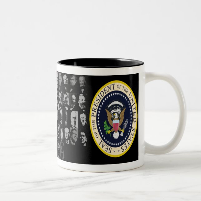 Bicolor taza de 44 presidentes (Derecha)