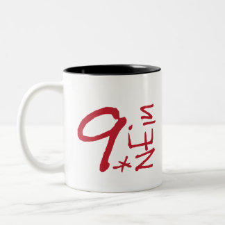 Bicolor Taza de 9 Nein