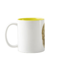 Taza de Acuarela Floral Reina Art Nouveau