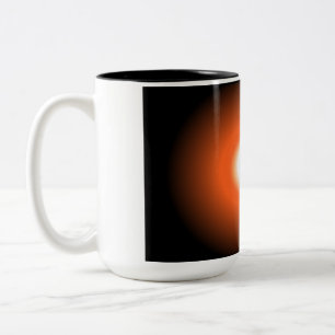 Bicolor Taza de agujero negro