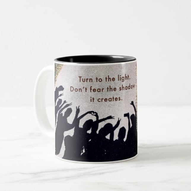 Bicolor Taza de ajedrez coleccionable (Anverso izquierdo)