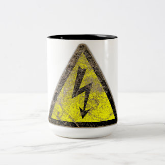 Bicolor Taza de alto voltaje