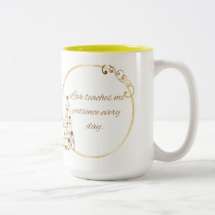 Bicolor Taza de amor eterno