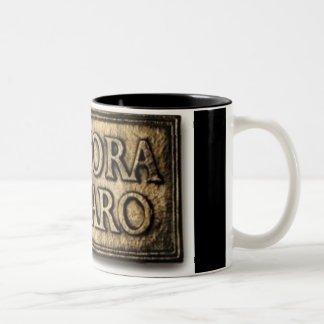 Bicolor Taza de Ancora Imparo (todavía aprendizaje)