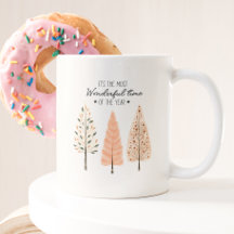 Taza de árbol de Navidad de pino – Estilo Hygge mi