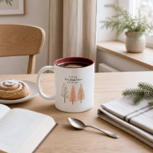 Taza de árbol de Navidad de pino – Estilo Hygge mi