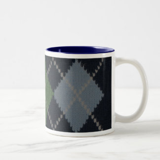 Bicolor Taza de Argyle del abuelo