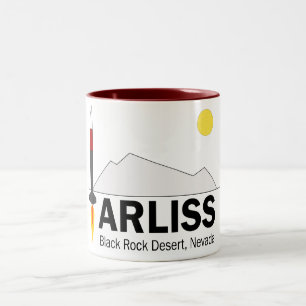 Bicolor Taza de ARLISS de amor