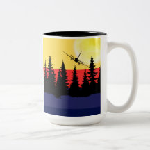 Taza de Avión Nocturno