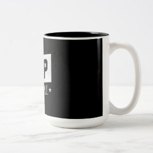 Bicolor Taza de ayuntamiento