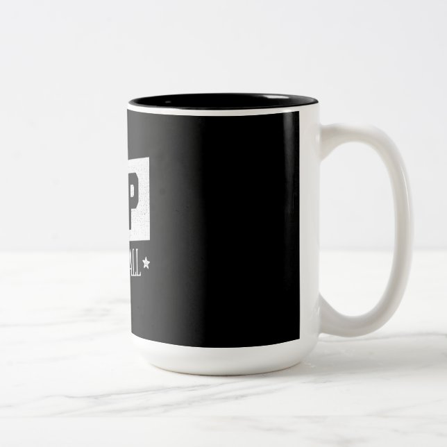 Bicolor Taza de ayuntamiento (Derecha)