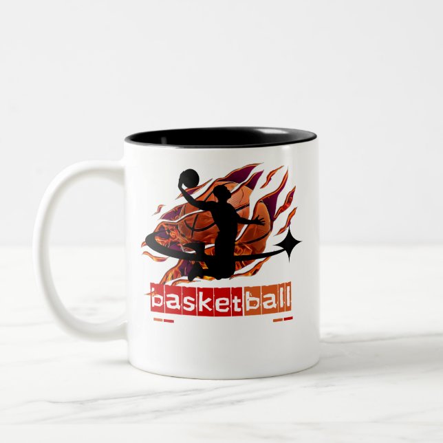 Bicolor Taza de baloncesto  (Izquierda)