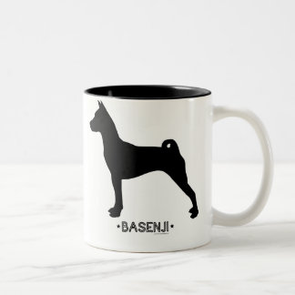 Bicolor Taza de Basenji