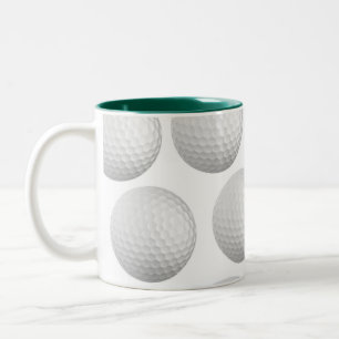 Bicolor Taza de Bola de Golf