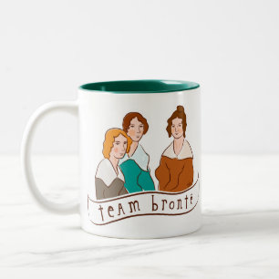 Bicolor Taza de Bronte del equipo
