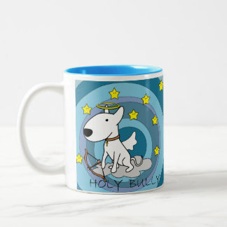 Bicolor Taza de bull terrier