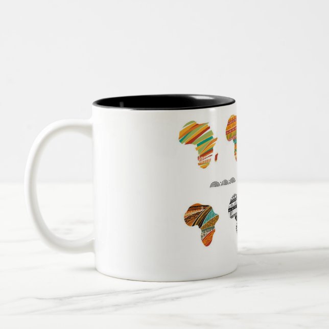 Bicolor taza de café (Izquierda)