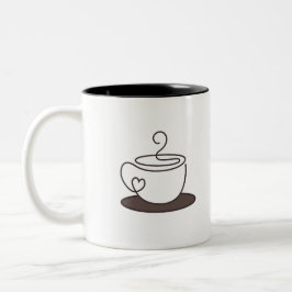 Bicolor Taza de café