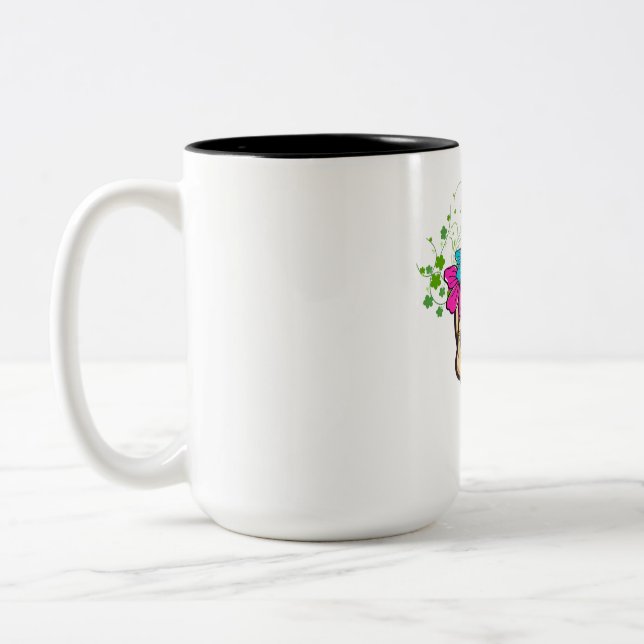 Bicolor Taza de café (Izquierda)
