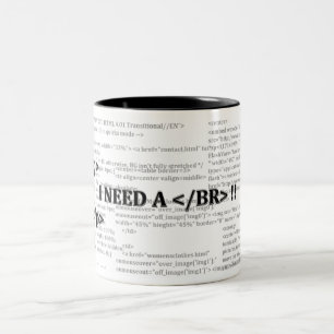 Bicolor Taza de café